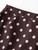 Women’s woman womens petite-, tall-, plus-, size High rise waist A-line Short Coquette Style, Flared Y2K Retro Party Polka Dot Mini Skirts Office commute wfh workwear clothing in brown with white