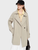 Women’s woman womens petite-, tall-, plus-, size Spring Khaki Relaxed Fit British Style Single Breasted with belt turn-down collar, long sleeves, pockets Mid-Length Trench - Casual Overcoat Outwear Coats Office commute wfh workwear clothing Outerwear in khaki beige