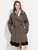 Women’s woman womens petite-, tall-, plus-, size Spring Khaki Relaxed Fit British Style Single Breasted with belt turn-down collar, long sleeves, pockets Mid-Length Trench - Casual Overcoat Outwear Coats Office commute wfh workwear clothing Outerwear in brown