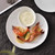 Irregular Shape Ceramic Plate Snack Plate Dumpling dip-well Dish Dessert Serving Plate Restaurant Molecular Hotel Restaurant Creative Salad Appetizer Dinnerware Tableware Pasta Plates Dishes in white