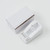 Office Home Mini Tape Cutter Students Handmade Tools Non-slip Tape Dispenser Holder Family Gift Packaging in white color