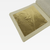 Crafts 24k real Gold Leaf Sheets 10 sheet pack 10 sheets 8 X 8cm 99.99% pure Real gold leaf foil sheet For face Beauty, figurines, food