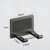 Hairdryer wall Storage Rack Without Punching Bathroom punch free Hanger Toilet Multi-function Storage Shelf Hairdryers Holders in silver