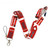 British life london bus couple Stripe Neck Strap Lanyards ID badge card holder keychain Mobile Phone Strap Gifts decorations Key Chains