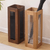 Chinese Style Office Home Entryway Parasol Holder Solid Wood Square Umbrella Stand Hotel Lobby Umbrellas Rack Stable Load-bearing Parasol Stands in ash wood Wooden furniture