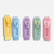 Cute Candy Color Kawaii Rubber Stationery School Office Supplies Creative Pencil Eraser Novelty Pretty erasers in yellow love heart, , Blue, heart, Pink, heart, Purple, heart, Green, heart, Yellow, bow, Blue, bow, Pink, bow, Purple, bow, Green, bow