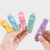 Cute Candy Color Kawaii Rubber Stationery School Office Supplies Creative Pencil Eraser Novelty Pretty erasers in yellow love heart, , Blue, heart, Pink, heart, Purple, heart, Green, heart, Yellow, bow, Blue, bow, Pink, bow, Purple, bow, Green, bow