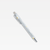 Office Home School kawaii cute writing Ballpoint Pen metal Stationery supply Pens in silver color with white yellow daisies floral daisy flowers