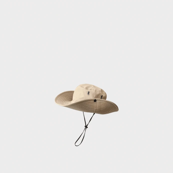 Women’s woman womens Men’s man mens Unisex Genflex Gender Neutral Genderfluid Summer vacation holiday camping outdoors getaway Bucket Hat Outdoor UV Protection Wide Brim Hunting Hiking Fisherman Beach Sunscreen Cap Hats in khaki