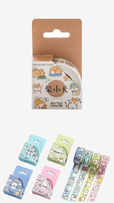 Cartoon Cute Pets Washi Tape 1 Roll/pc Decorative Masking Tape 15mmx7m Sticker Adhesive Tape for DIY Planner Diary Album Office Supplies Adhesive Tape Trending Cartoon Cute Pets Washi Tape 1 Roll/pc Decorative Masking Tape 15mmx7m Sticker Adhesive Tape for DIY Planner Diary Album Office Supplies Adhesive Tape Trending