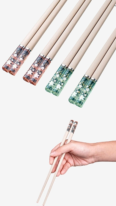 Amber Glass Chopsticks  Sakura Cherry Blossom Flower chopstick mildew proof 24cm amber glass fiber high temperature sushi food stick Trending Amber Glass Chopsticks  Sakura Cherry Blossom Flower chopstick mildew proof 24cm amber glass fiber high temperature sushi food stick Trending