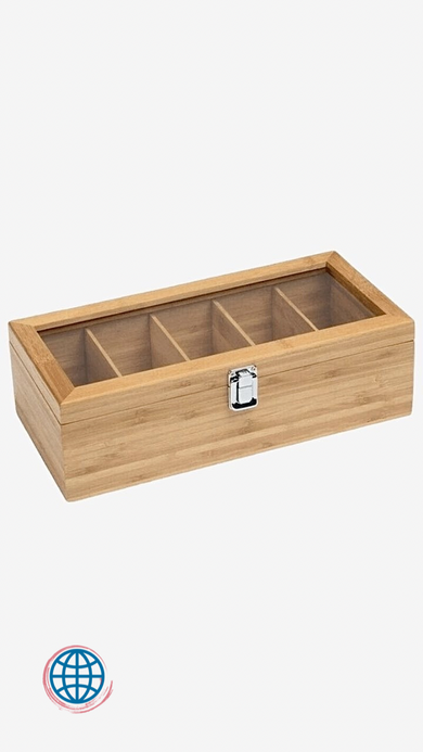 Coffee Tea Storage Box 5 Grids Bamboo Wooden Coffee Tea Box Storage Organizer Sundries Jewelry Storage Box Kitchen Cabinets For Home Decoration Trending Coffee Tea Storage Box 5 Grids Bamboo Wooden Coffee Tea Box Storage Organizer Sundries Jewelry Storage Box Kitchen Cabinets For Home Decoration Trending