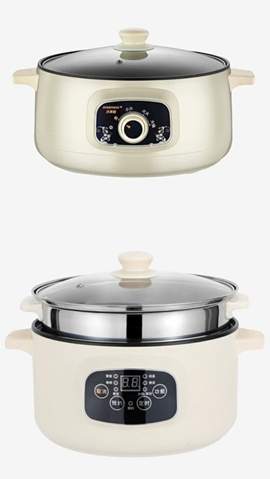 Steamer Rice Slow Cooker 220V 110v Multifunctional Electric Cooker Heating Pan Cooking Pot Machine Hotpot Noodles Eggs Soup Cookers Multi-cookers Trending Steamer Rice Slow Cooker 220V 110v Multifunctional Electric Cooker Heating Pan Cooking Pot Machine Hotpot Noodles Eggs Soup Cookers Multi-cookers Trending