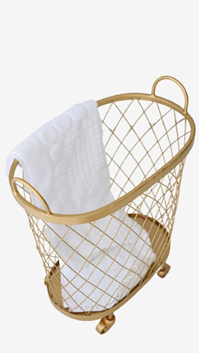Metal Laundry Hamper Golden Fashion Storage Basket Color Dirty Clothes Storage Handle Laundry Home Creative Organizer Hampers With Wheels Baskets Trending Metal Laundry Hamper Golden Fashion Storage Basket Color Dirty Clothes Storage Handle Laundry Home Creative Organizer Hampers With Wheels Baskets Trending