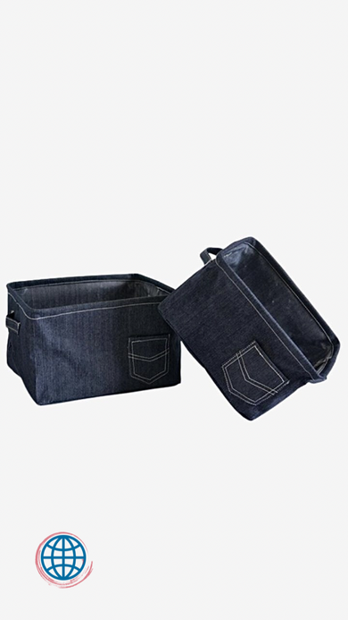 Denim Laundry Hamper Cowboy cloth Home decoration Foldable Desktop blue basket Makeup box Bag Kids Hampers Buckets toy storage bucket baskets Trending Denim Laundry Hamper Cowboy cloth Home decoration Foldable Desktop blue basket Makeup box Bag Kids Hampers Buckets toy storage bucket baskets Trending