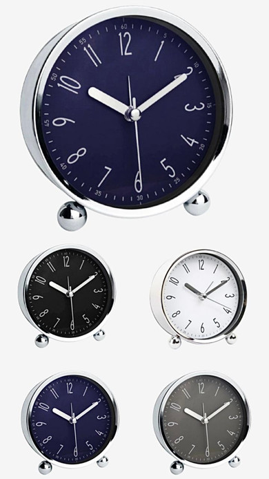 Quartz Desk Clock Metal Shell Bedside Round Shape Simple Design Home Decoration Alarm Clocks Trending Quartz Desk Clock Metal Shell Bedside Round Shape Simple Design Home Decoration Alarm Clocks Trending