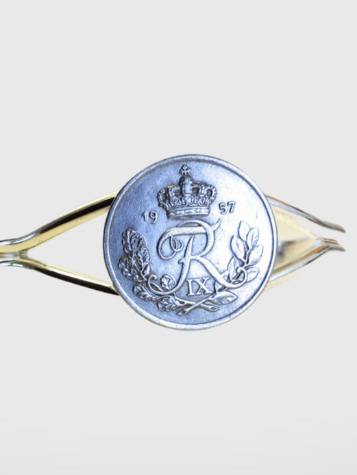 1957 Danish Coin Bracelet Trend 1957 Danish Coin Bracelet Trend