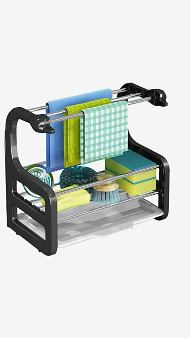 Utility Dry Drain Rack Kitchen Wall Mounting Free Punching Countertop Drying Sponge Dish Cloth Hanging Racks Storage Trending Utility Dry Drain Rack Kitchen Wall Mounting Free Punching Countertop Drying Sponge Dish Cloth Hanging Racks Storage Trending