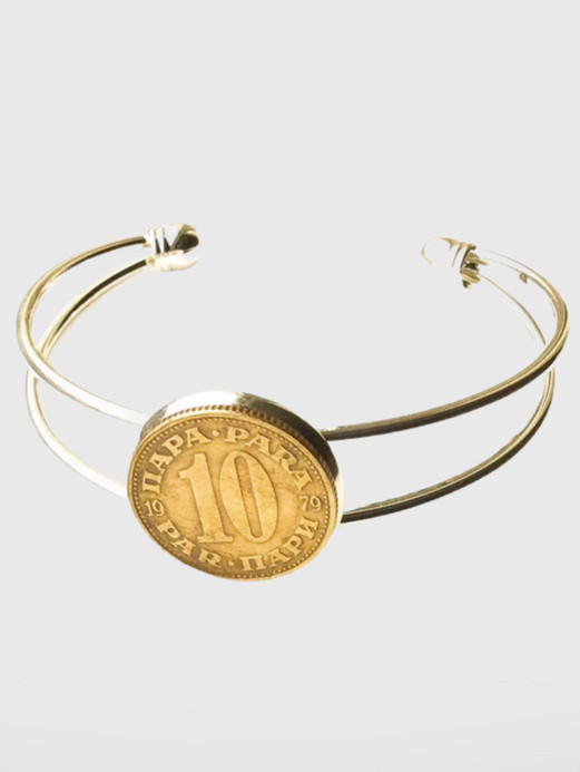 1979 Yugoslavian Coin Bracelet Trend 1979 Yugoslavian Coin Bracelet Trend
