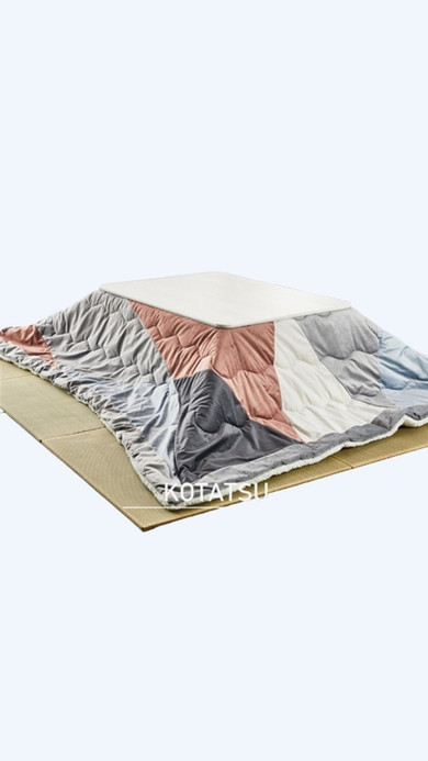 Patchwork Kotatsu Set 4-Piece (4pcs/set) Japanese Rectangle Table Futon Heater Living Room Furniture Trending Japan Kotatsu Warmer Low Center Table 105cm Patchwork Kotatsu Set 4-Piece (4pcs/set) Japanese Rectangle Table Futon Heater Living Room Furniture Trending Japan Kotatsu Warmer Low Center Table 105cm