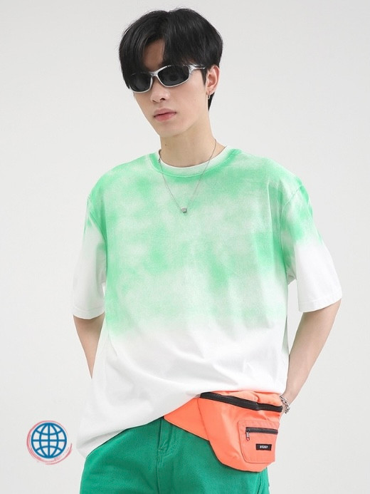 Tie Dye Print Oversized Crewneck O-Neck T-Shirt Men’s Japanese Loose All-match harajuku Streetwear T-shirts Fashion Clothing Japan Tops For Man Trending in Green Tie Dye Print Oversized Crewneck O-Neck T-Shirt Men’s Japanese Loose All-match harajuku Streetwear T-shirts Fashion Clothing Japan Tops For Man Trending in Green