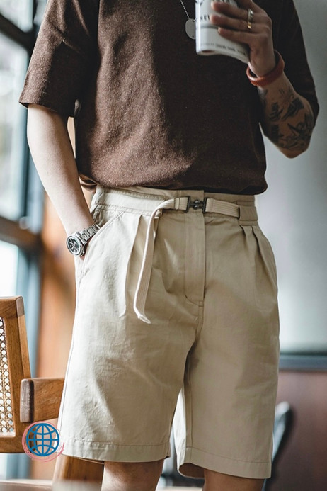 Classic American Straight Shorts Men’s Workwear Causal Outdoor Vintage America Mid Rise Waist Pants Men For Man Trending in Khaki Classic American Straight Shorts Men’s Workwear Causal Outdoor Vintage America Mid Rise Waist Pants Men For Man Trending in Khaki