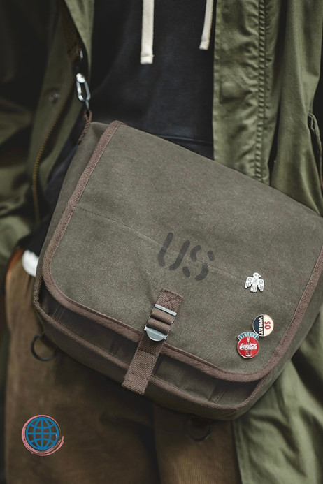Waxed Canvas Messenger Bag Men’s Women’s Travel Khaki Army Green School Work Tools Vintage Crossbody Backpacks M1936 US military Bags Trending For Man Woman Waxed Canvas Messenger Bag Men’s Women’s Travel Khaki Army Green School Work Tools Vintage Crossbody Backpacks M1936 US military Bags Trending For Man Woman