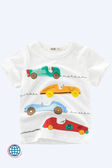 Kids 100% Cotton Cars Summer T-Shirt for Toddler Boys Kid Crewneck O-Neck Clothes Vintage Sports Racing Cartoon Car Tops Tees Children Short Sleeve White Multicolor T Shirt Outfits 2-9 Years Boy Top T-Shirts Trending For Toddlers Kids 100% Cotton Cars Summer T-Shirt for Toddler Boys Kid Crewneck O-Neck Clothes Vintage Sports Racing Cartoon Car Tops Tees Children Short Sleeve White Multicolor T Shirt Outfits 2-9 Years Boy Top T-Shirts Trending For Toddlers
