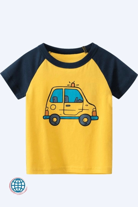 Two-Tone Crewneck T-Shirt Children Kids Top Clothes Boys O-neck Yellow Navy Blue Short Sleeve Tops Taxi Ambulance Police Car Baby Tees Kid Toddler Cotton Trending T Shirt Toddlers Boy Outfit Two-Tone Crewneck T-Shirt Children Kids Top Clothes Boys O-neck Yellow Navy Blue Short Sleeve Tops Taxi Ambulance Police Car Baby Tees Kid Toddler Cotton Trending T Shirt Toddlers Boy Outfit