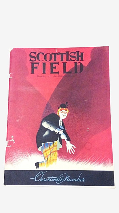 Classic Scottish Field Magazine 1951 December Christmas Edition Vintage Originals Collectors Antiques Newsprint Magazines Trending Scotland Memorabilia