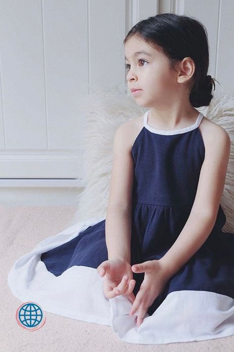 Cotton-Linen Scoopneck Sleeveless Dress Kids Toddler Baby Girls Cotton And Linen Sleeveless Stitching Dress Children's Casual Loose Getaway Vacation Holiday Beach Long Linen Dresses Trending in Navy Blue / White Cotton-Linen Scoopneck Sleeveless Dress Kids Toddler Baby Girls Cotton And Linen Sleeveless Stitching Dress Children's Casual Loose Getaway Vacation Holiday Beach Long Linen Dresses Trending in Navy Blue / White