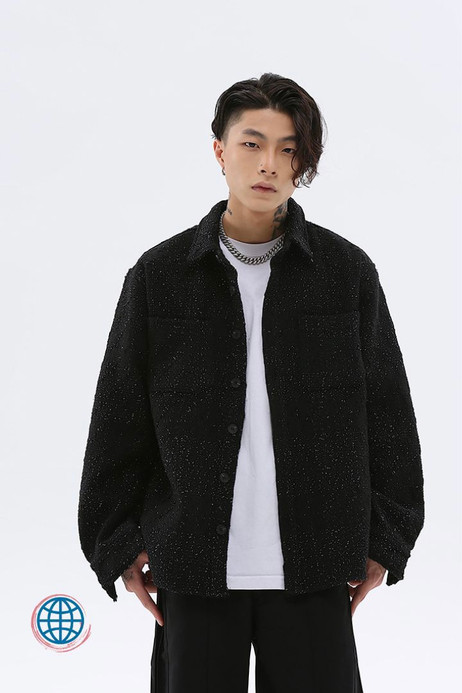 Loose Tweed Jacket Shirt Unisex Men’s Women’s Retro Oversized Solid Color Thicken Couple Hip Hop Outwear Baggy Oversize Jackets Shirts Coats for Man Woman Trending in Black Loose Tweed Jacket Shirt Unisex Men’s Women’s Retro Oversized Solid Color Thicken Couple Hip Hop Outwear Baggy Oversize Jackets Shirts Coats for Man Woman Trending in Black
