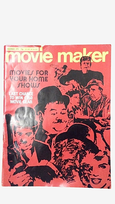 Classic Movie Maker Magazine December 1973 Vintage Originals Collectors Antiques Newsprint Magazine Memorabilia Classic Movie Maker Magazine December 1973 Vintage Originals Collectors Antiques Newsprint Magazine Memorabilia