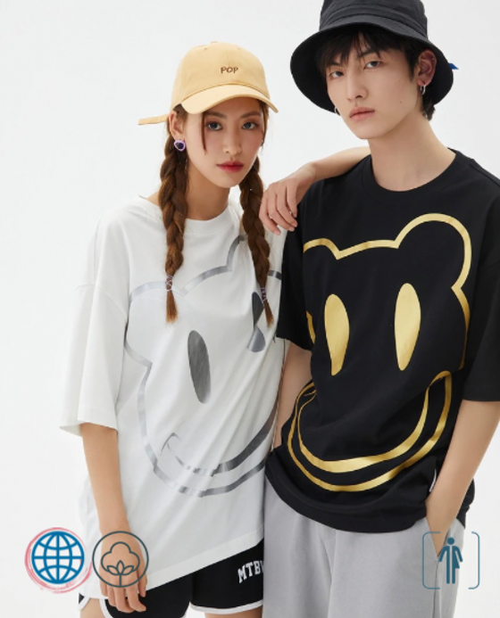 Graphic Pure Cotton Crewneck T-Shirt  Unisex Mens Women’s Animal Cartoon Bear Print Knit Half Sleeve O-Neck Oversize Casual Tee Couple Plus Size Tops T-Shirts for Man Woman Trending in Black Gray / Grey White Graphic Pure Cotton Crewneck T-Shirt  Unisex Mens Women’s Animal Cartoon Bear Print Knit Half Sleeve O-Neck Oversize Casual Tee Couple Plus Size Tops T-Shirts for Man Woman Trending in Black Gray / Grey White