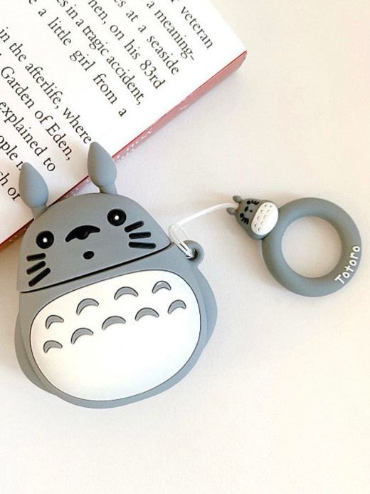 Totoro AirPods Case Cover Anime Cartoon 3D True Wireless Bluetooth Headset Box TWS Earphone Silicon Covers Bag Trending for Apple AirPods 1 2 Totoro AirPods Case Cover Anime Cartoon 3D True Wireless Bluetooth Headset Box TWS Earphone Silicon Covers Bag Trending for Apple AirPods 1 2