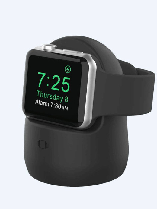Smart Watch Charge Stand Holder Station Dock Series 1/2/3/4/5 42mm 38mm Silicone Trending Charger Cable Bracket Smart Watch Charge Stand Holder Station Dock Series 1/2/3/4/5 42mm 38mm Silicone Trending Charger Cable Bracket