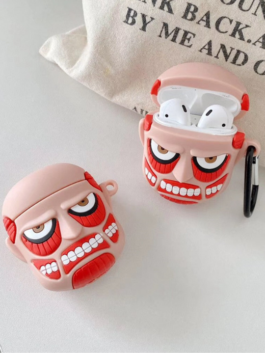 3D Oni Mask Case Cover for AirPods 1 2 Pro   Cute Japanese Anime Cartoon Earphone Wireless Headphone Protective Charging Box Trending for Apple Japan Cases Covers 3D Oni Mask Case Cover for AirPods 1 2 Pro   Cute Japanese Anime Cartoon Earphone Wireless Headphone Protective Charging Box Trending for Apple Japan Cases Covers