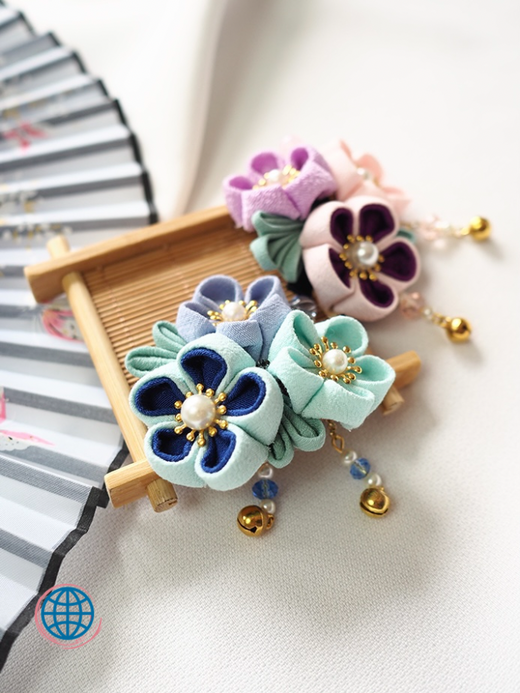 Traditional Japanese Kimono Hairpin Cherry blossoms hanging piece of hairpins kimonos hanfu feng tire hair Accessories Japan Headwear Trending for Woman Traditional Japanese Kimono Hairpin Cherry blossoms hanging piece of hairpins kimonos hanfu feng tire hair Accessories Japan Headwear Trending for Woman
