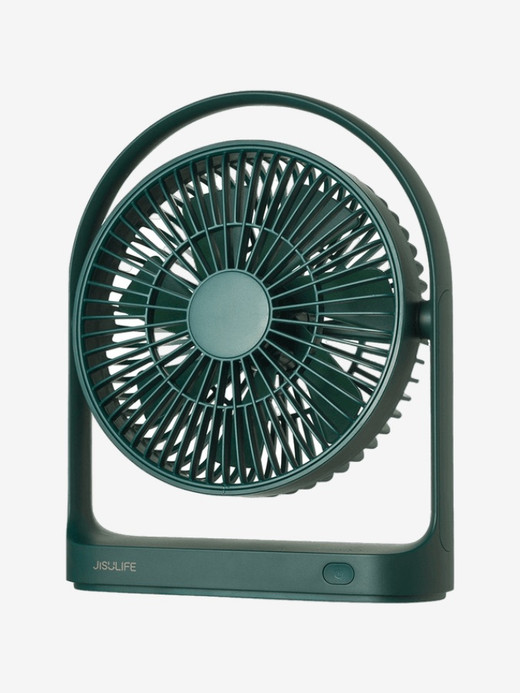 Mini USB Table Fan   JISULIFE Strong Wind Rechargeable Desk Fans Wireless 4000mAH with 4 gear Winds Speed 330° Degree Rotation Trending In Green Mini USB Table Fan   JISULIFE Strong Wind Rechargeable Desk Fans Wireless 4000mAH with 4 gear Winds Speed 330° Degree Rotation Trending In Green
