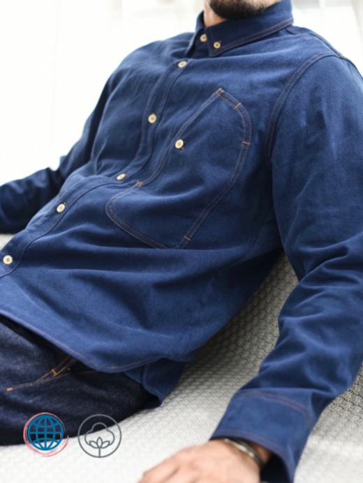 American Heavy Linen Prairie Shirt Mens Button Long Sleeve Cotton Vintage Embroidery Autumn Casual LUCKY No 13 Print Plus Size Shirts Trending for Man in Blue American Heavy Linen Prairie Shirt Mens Button Long Sleeve Cotton Vintage Embroidery Autumn Casual LUCKY No 13 Print Plus Size Shirts Trending for Man in Blue