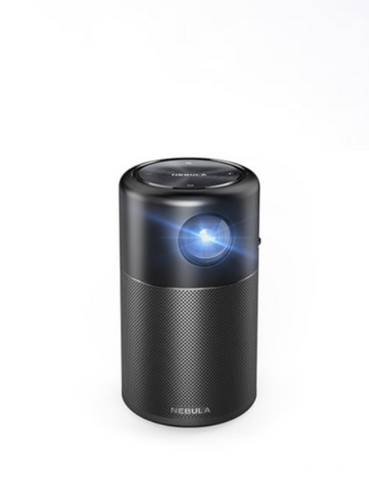 Capsule Smart Mini Projector Anker Nebula Capsule Portable Wi-Fi movie Projectors proyector with DLP 360' Speaker 100 Trending in Black Capsule Smart Mini Projector Anker Nebula Capsule Portable Wi-Fi movie Projectors proyector with DLP 360' Speaker 100 Trending in Black