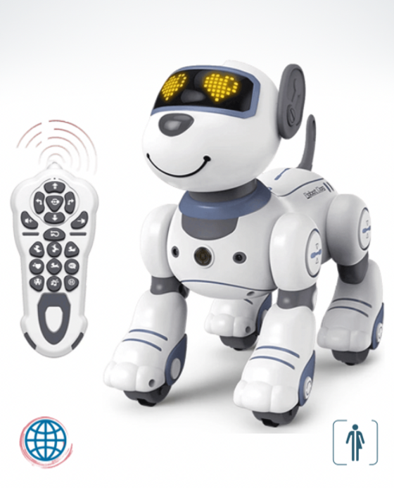 RC Robotic Dog    Smart Robots Dance Voice Command Sensor, Singing, Dancing, Repeating Talking Robots Toy Trending for Kids Boys and Girls RC Robotic Dog    Smart Robots Dance Voice Command Sensor, Singing, Dancing, Repeating Talking Robots Toy Trending for Kids Boys and Girls