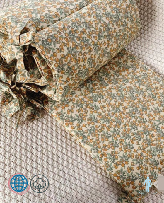 Floral Cotton Crib Bumpers Newborn Baby Cradle Cot Bumper Protector Trending Bed Accessories Floral Cotton Crib Bumpers Newborn Baby Cradle Cot Bumper Protector Trending Bed Accessories