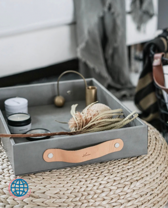 Vegan Leather Organizer Tray Nordic Storage Box with Handle Small Stuff Snacks Support Neatening Holder Trending Norway Home Office Table Decor Vegan Leather Organizer Tray Nordic Storage Box with Handle Small Stuff Snacks Support Neatening Holder Trending Norway Home Office Table Decor