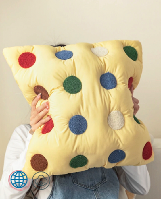 Embroidered Pillow Case Chic Embroidery Clouds Cotton Back Cushion Cover Pillowcase Decorations Home Office Cafe Nursery Kids Study Room Aesthetic Decor Covers Pillowcases in Trending Yellow Embroidered Pillow Case Chic Embroidery Clouds Cotton Back Cushion Cover Pillowcase Decorations Home Office Cafe Nursery Kids Study Room Aesthetic Decor Covers Pillowcases in Trending Yellow