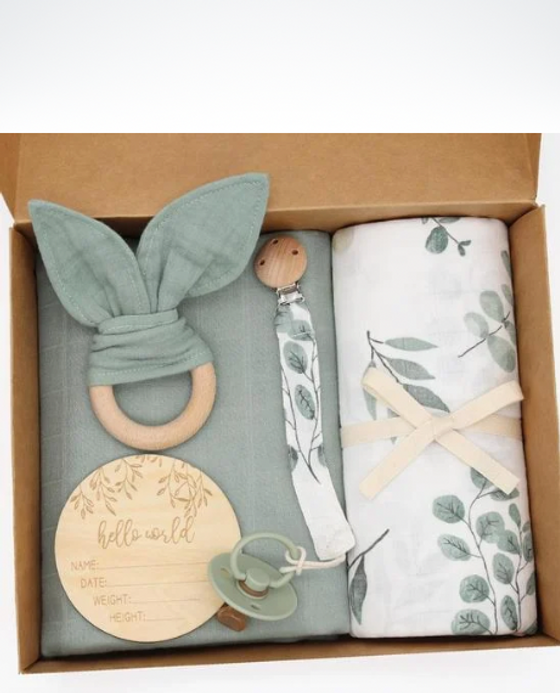 Bamboo Cotton Muslin Swaddle Blanket Set Unisex Baby Organic Cotton Infant Wrap Pacifier Handle Toy Newborn DIY Gift Set Soft Bedding Cover Blankets in Trending Green Deep leaf, Beige Rainbow, Blueberry, Acacia, Floral, Deer Bamboo Cotton Muslin Swaddle Blanket Set Unisex Baby Organic Cotton Infant Wrap Pacifier Handle Toy Newborn DIY Gift Set Soft Bedding Cover Blankets in Trending Green Deep leaf, Beige Rainbow, Blueberry, Acacia, Floral, Deer