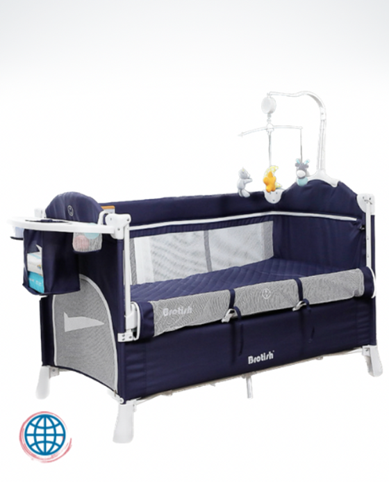 Multifunction Baby Crib Multifunctional Foldable Baby Bed With Diaper Table Cradle Rocker Travel Game Beds Portable Baby Cribs For 0-6 Years Old in trending Blue Multifunction Baby Crib Multifunctional Foldable Baby Bed With Diaper Table Cradle Rocker Travel Game Beds Portable Baby Cribs For 0-6 Years Old in trending Blue
