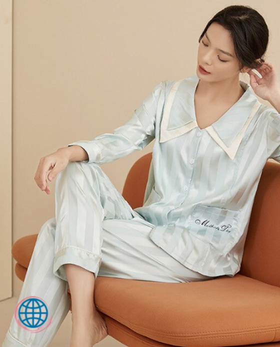 Satin Silk Maternity PJs Women’s Pregnant Pajamas Set Long Sleeve Nursing Baby Breastfeeding Cardigan Tops + Adjustable Pants Pajama Nightwear Sleepwear for Woman in Trending Green Satin Silk Maternity PJs Women’s Pregnant Pajamas Set Long Sleeve Nursing Baby Breastfeeding Cardigan Tops + Adjustable Pants Pajama Nightwear Sleepwear for Woman in Trending Green