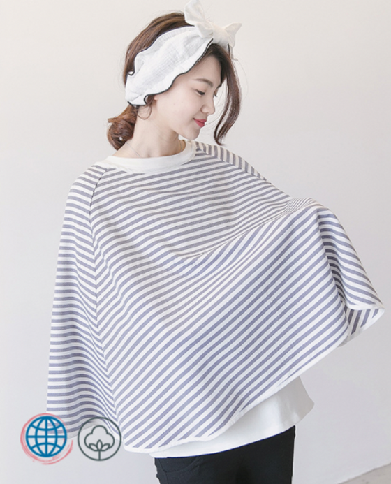 Breastfeeding Cover Women’s Cotton Breathable Maternity Lactation Privacy Apron Anti-lighting Outdoor Baby Carseat Feeding Nursing Cover Shawl Outdoors gray / Grey striped shawls for Trending Woman Breastfeeding Cover Women’s Cotton Breathable Maternity Lactation Privacy Apron Anti-lighting Outdoor Baby Carseat Feeding Nursing Cover Shawl Outdoors gray / Grey striped shawls for Trending Woman