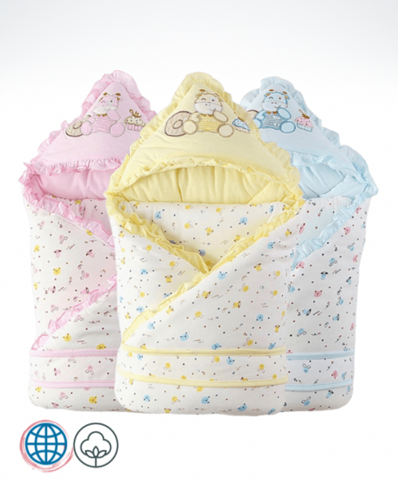 Soft Cotton Sleeping Bag Cute Unisex Newborn Sleeping Bag Envelope Newborns Baby Swaddling Blanket for Boys Girls Swaddle Blankets in Trending Blue Pink Yellow Soft Cotton Sleeping Bag Cute Unisex Newborn Sleeping Bag Envelope Newborns Baby Swaddling Blanket for Boys Girls Swaddle Blankets in Trending Blue Pink Yellow